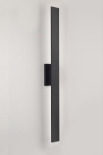 Lit Up Lighting LIT74196BK-5CCT - Victoria Wall Sconce Black Finish